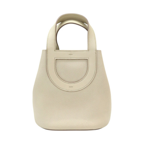 冰川白 TC牛皮 In The Loop18 手提包 B刻【HERMES 愛馬仕】 H084274CC
