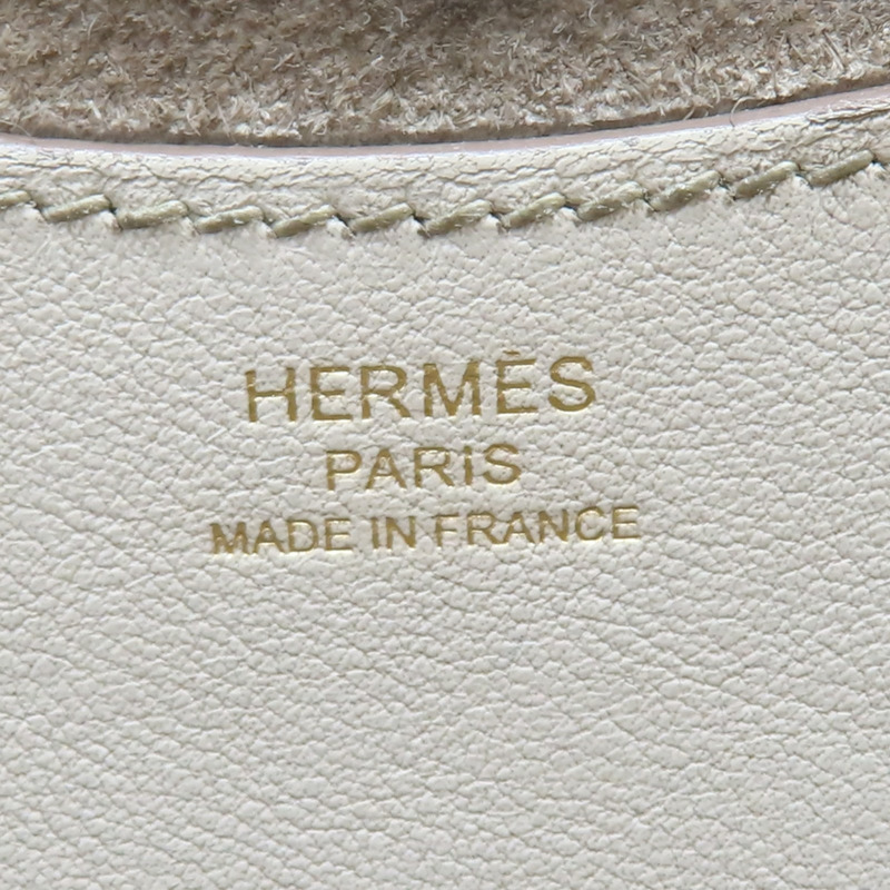 冰川白 TC牛皮 In The Loop18 手提包 B刻【HERMES 愛馬仕】 H084274CC-6