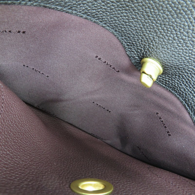 黑色 牛皮 肩背包 89486【COACH 寇馳】 89486-8