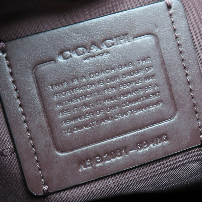 黑色 牛皮 肩背包 89486【COACH 寇馳】 89486-9