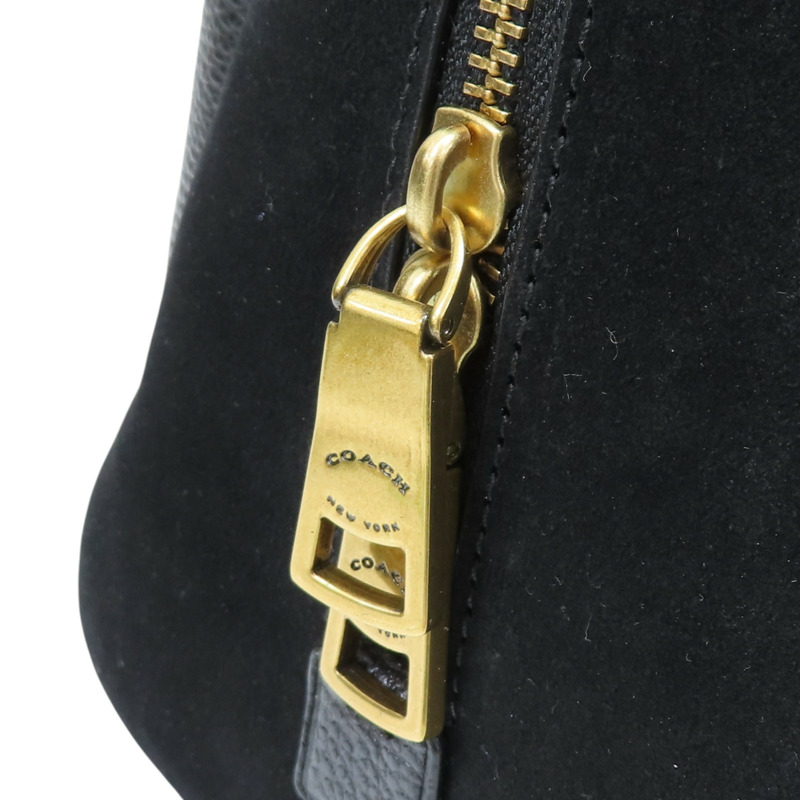 黑色 牛皮 肩背包 89486【COACH 寇馳】 89486-17