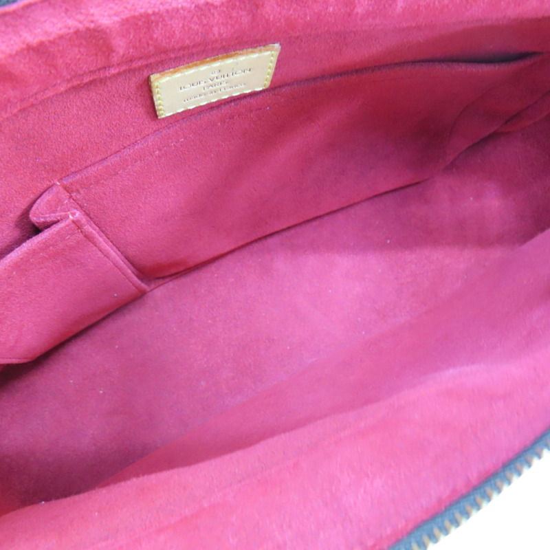 棕色 原花 PVC塗層帆布 Viva Cite GM 肩背包【LOUIS VUITTON LV 路易威登】 M51163-4