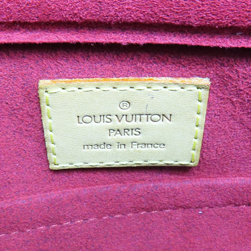 棕色 原花 PVC塗層帆布 Viva Cite GM 肩背包【LOUIS VUITTON LV 路易威登】 M51163-5