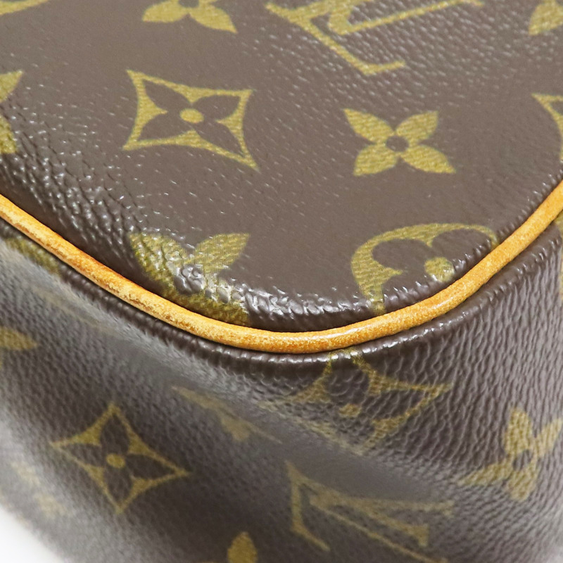 棕色 原花 PVC塗層帆布 Viva Cite GM 肩背包【LOUIS VUITTON LV 路易威登】 M51163-11