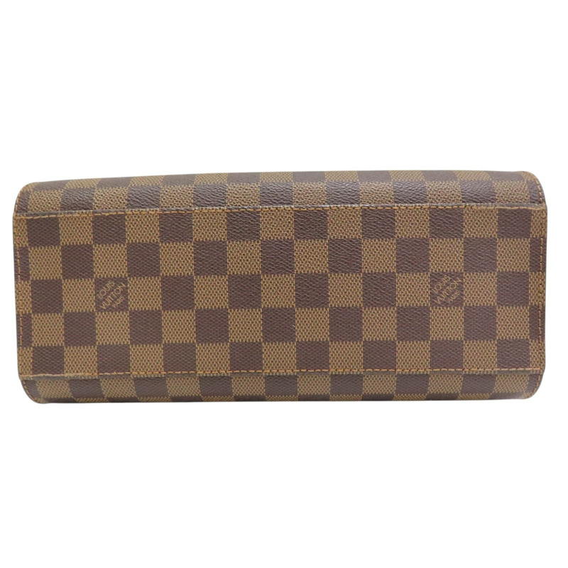 棕色 棋盤格帆布 Triana 手提包【LOUIS VUITTON LV 路易威登】 N51155-3