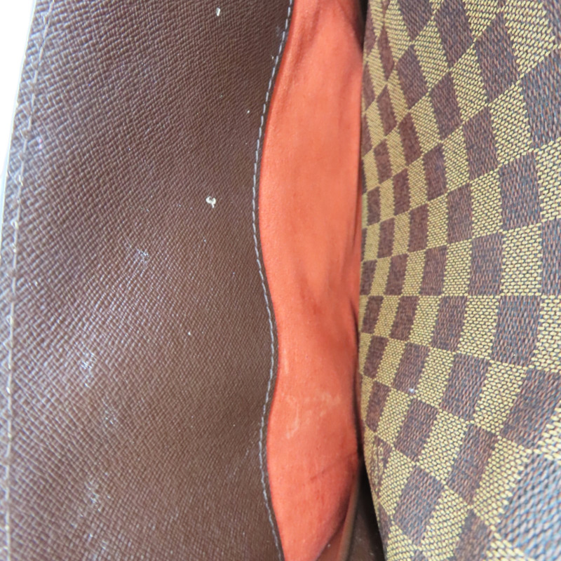 棕色 棋盤格帆布 Triana 手提包【LOUIS VUITTON LV 路易威登】 N51155-5