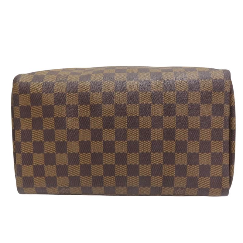 棕色 棋盤格帆布 Speedy 30 波士頓包 手提包【LOUIS VUITTON LV 路易威登】 N41531-3