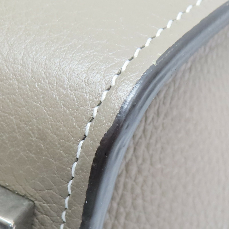 灰色牛皮 Micro Laggage 手提包【CELINE 賽琳】-10