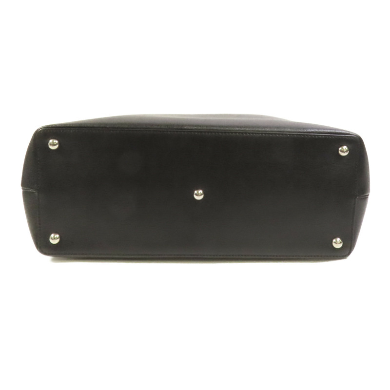 FENDI 牛皮皮革2 Jours Monster銀扣手挽肩背兩用袋-3