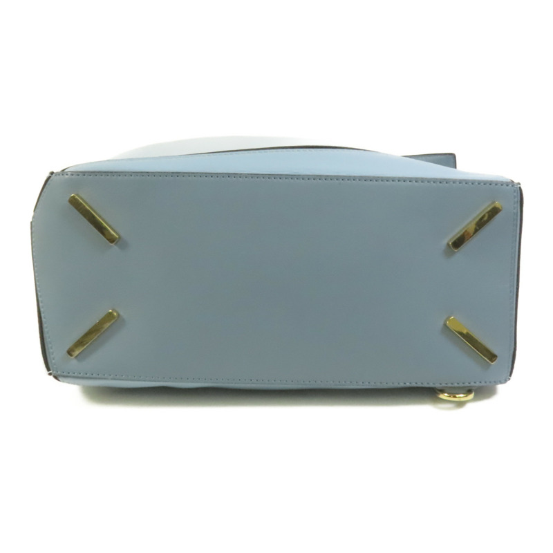 LOEWE 牛皮皮革Puzzle Medium金扣手挽肩背兩用袋-3