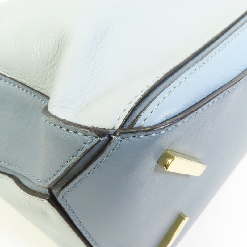 LOEWE 牛皮皮革Puzzle Medium金扣手挽肩背兩用袋-12