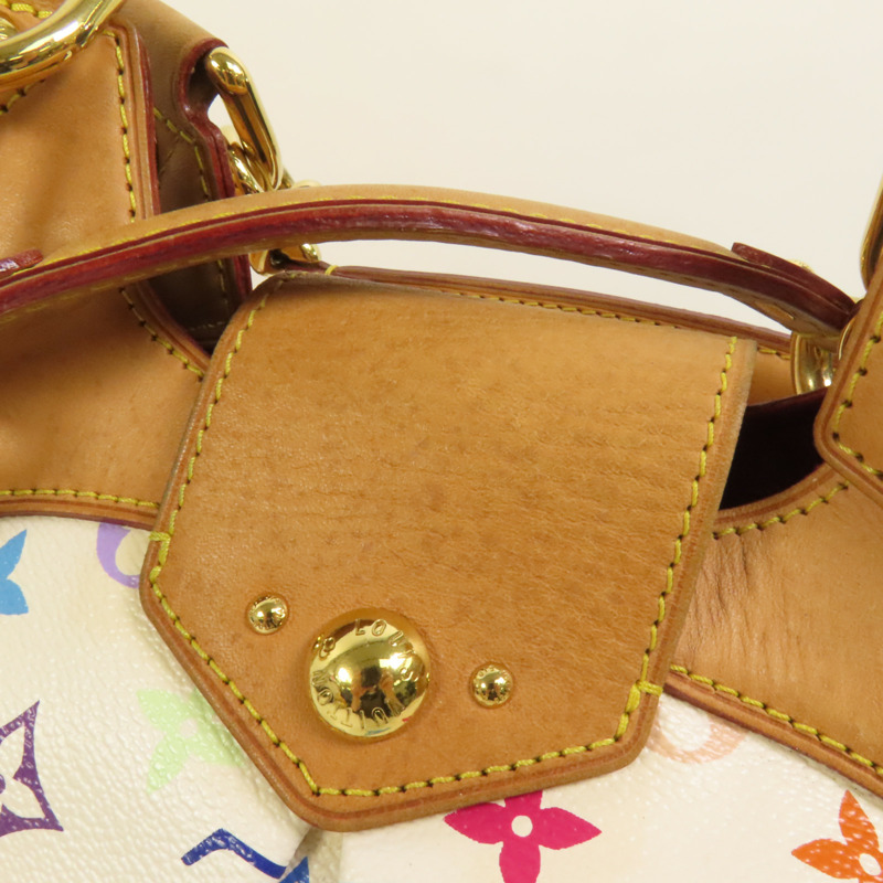 LOUIS VUITTON Monogram Multicolore Ursula金扣手挽袋-15