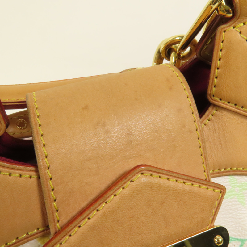 LOUIS VUITTON Monogram Multicolore Ursula金扣手挽袋-19