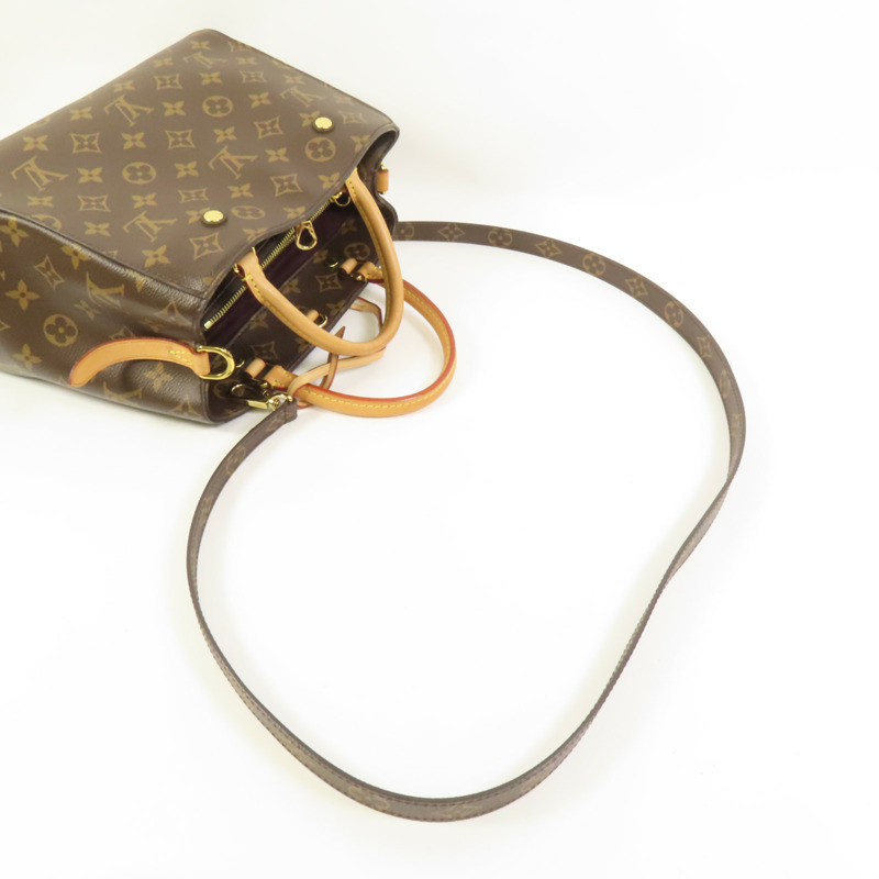 LOUIS VUITTON Monogram Montaigne BB金扣手挽肩背兩用袋-4