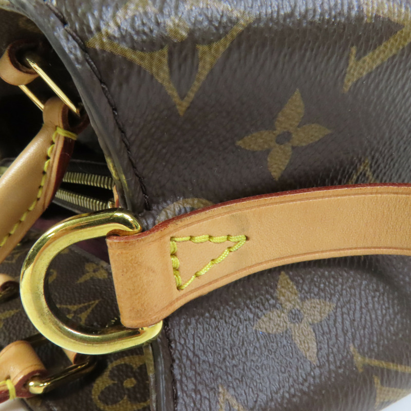 LOUIS VUITTON Monogram Montaigne BB金扣手挽肩背兩用袋-15