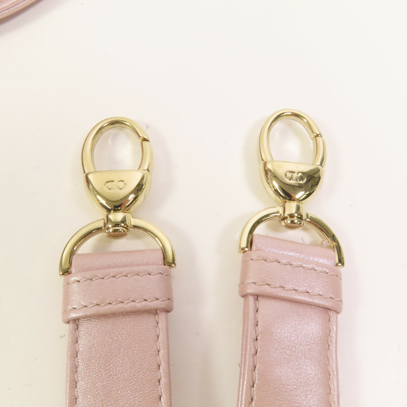 Dior 羊皮皮革Lady Dior Medium金扣手挽肩背兩用袋-6