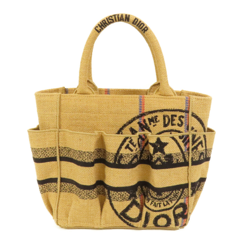 Dior 帆布Jute Catherine手挽袋-1