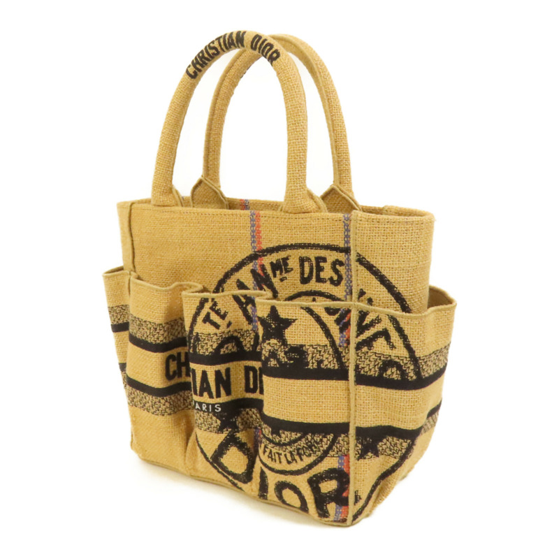 Dior 帆布Jute Catherine手挽袋-3