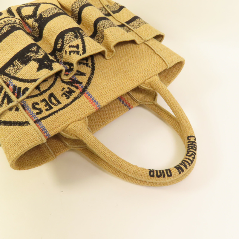 Dior 帆布Jute Catherine手挽袋-4