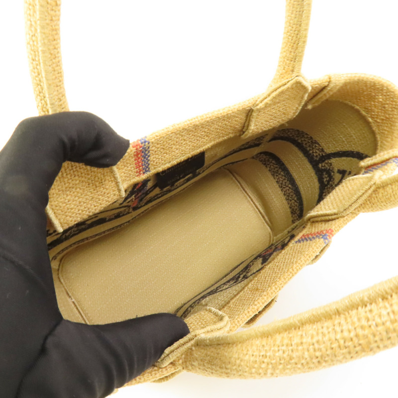 Dior 帆布Jute Catherine手挽袋-5