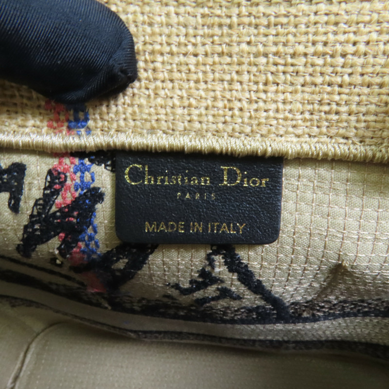 Dior 帆布Jute Catherine手挽袋-6