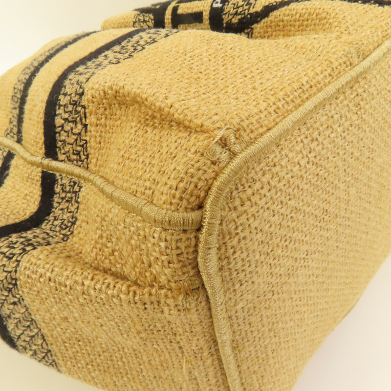 Dior 帆布Jute Catherine手挽袋-10