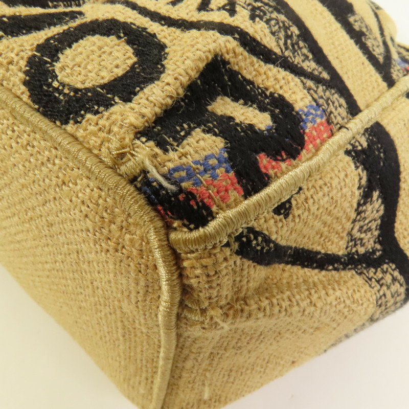 Dior 帆布Jute Catherine手挽袋-11