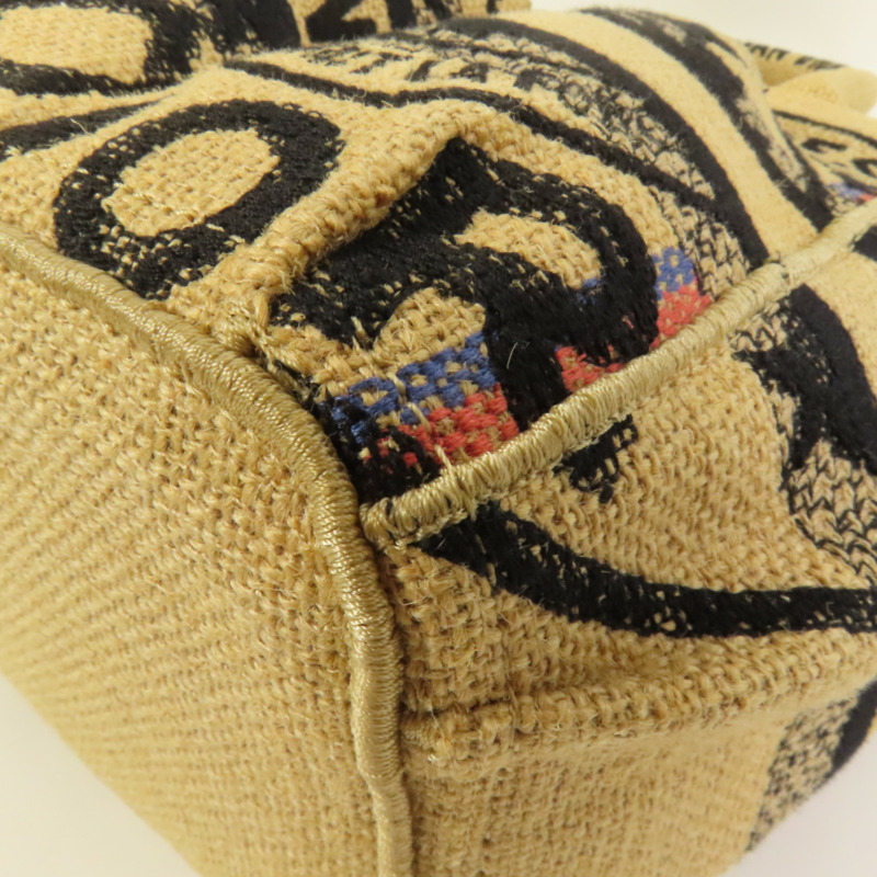 Dior 帆布Jute Catherine手挽袋-13