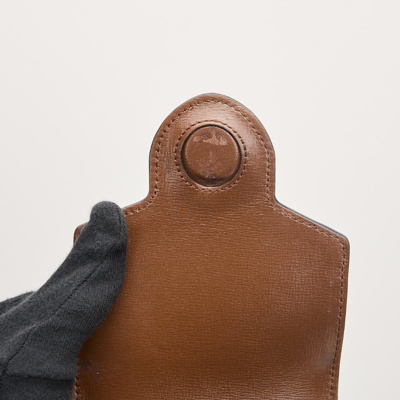 二手Gucci 1955直式手機包/棕老花-20