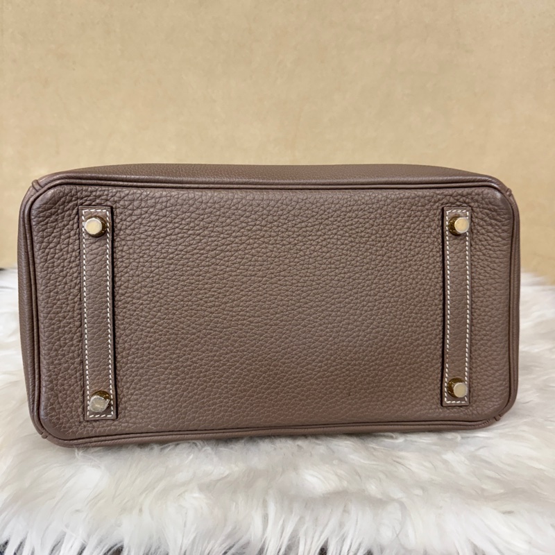 Hermes Birkin30 18大象灰金釦Togo皮 大全配-4