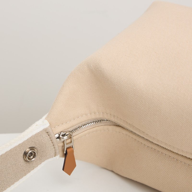 二手Hermès Bride a Brac PM小號便當包/米白色-5