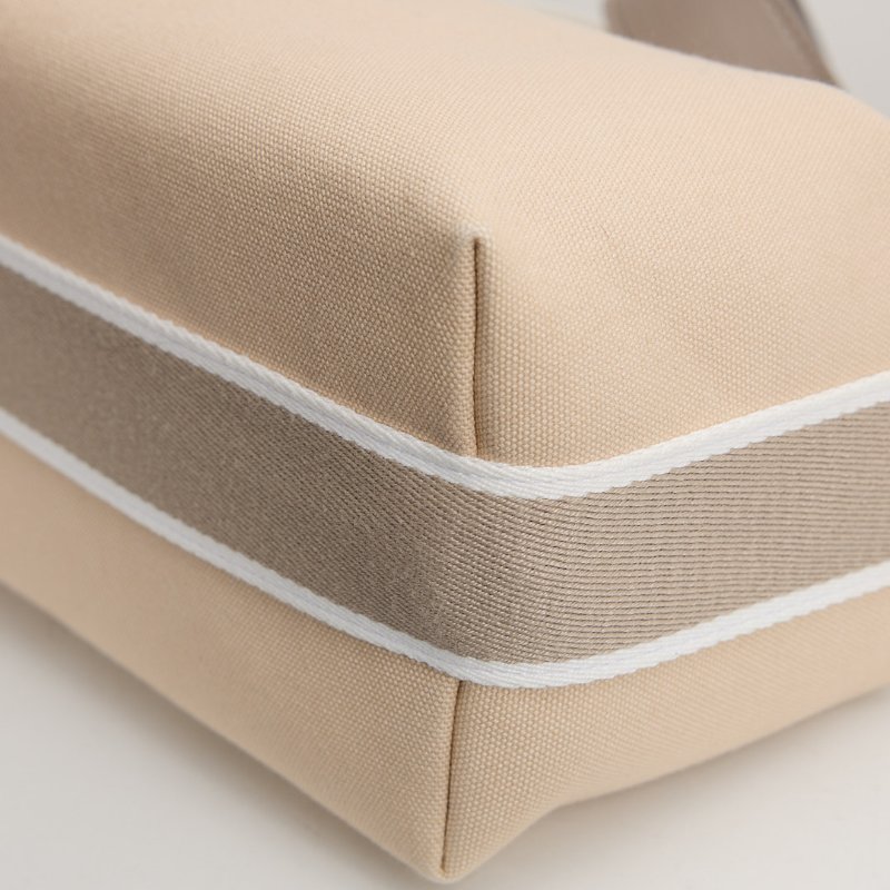 二手Hermès Bride a Brac PM小號便當包/米白色-14