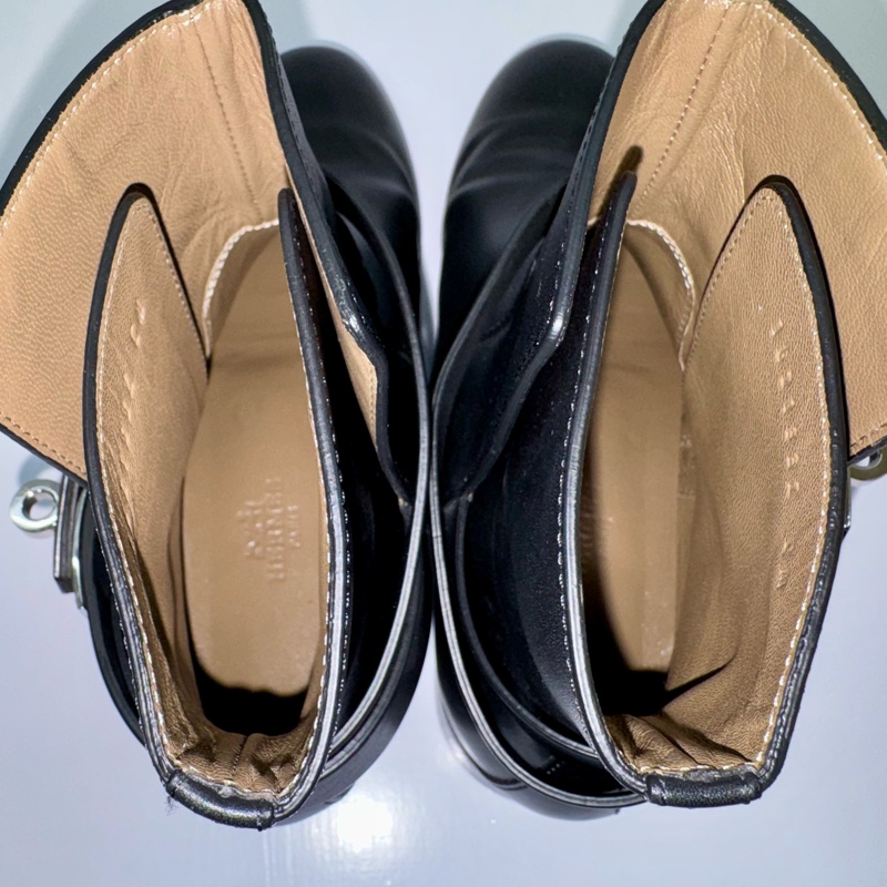 HERMES 愛馬仕 Neo 系列黑色皮革踝靴-5