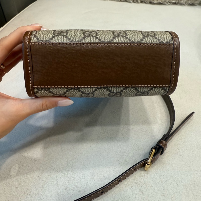 Gucci 琴譜包 斜背包 包包 古馳 台灣專櫃購入-4
