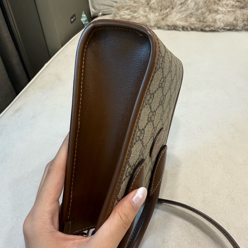 Gucci 琴譜包 斜背包 包包 古馳 台灣專櫃購入-10