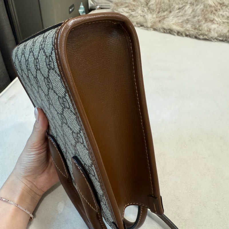 Gucci 琴譜包 斜背包 包包 古馳 台灣專櫃購入-11