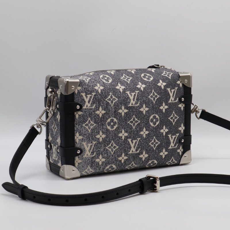 LOUIS VUITTON Side Trunk秀款 - 單寧老花-3