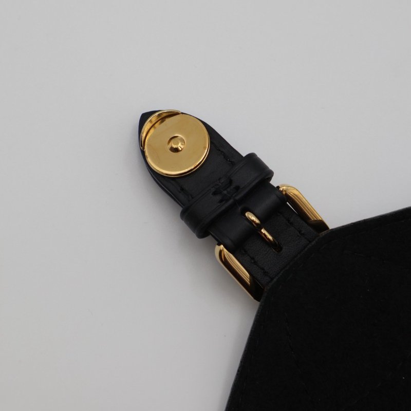 LOUIS VUITTON Montsouris壓紋牛皮後背包 - 黑-8