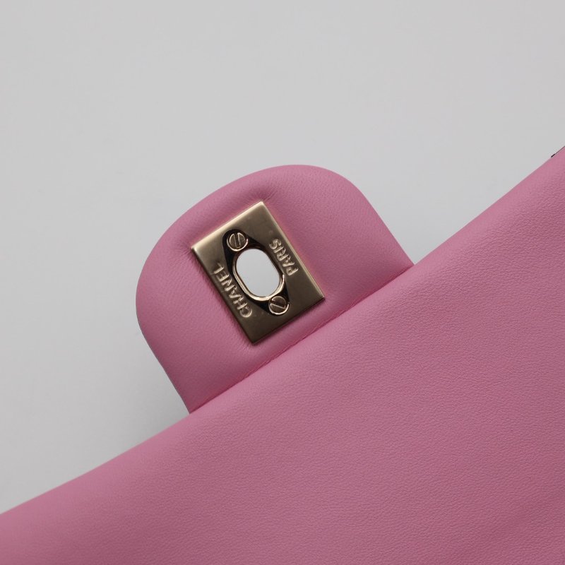 CHANEL 23P Handle mini CF20 - 黑粉金-7