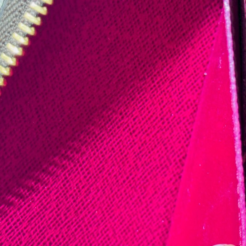 Louis Vuitton  經典桃紅長夾-9