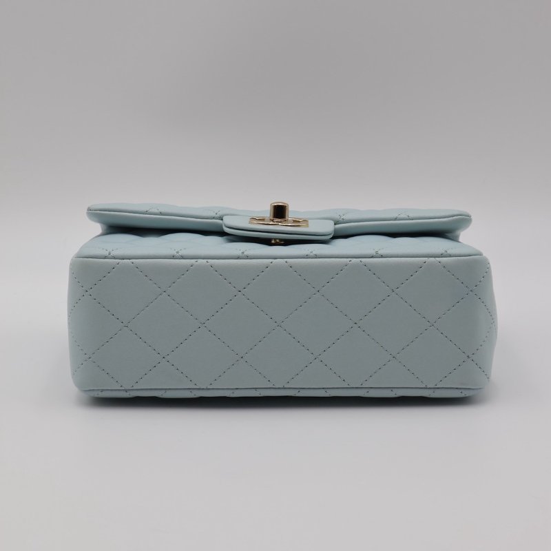CHANEL 21K Handle mini CF20 - 寶寶藍-13