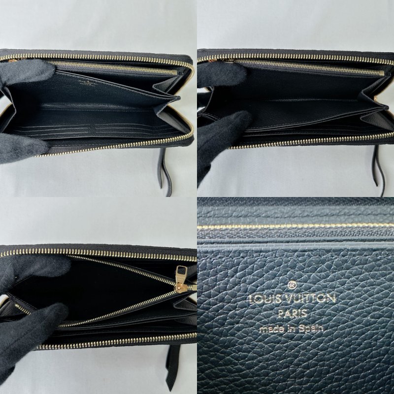 LV 全新Monogram壓紋拉鍊長夾-6