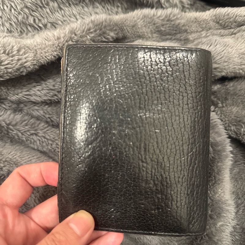 MiuMiu黑粉糖果色短夾-6