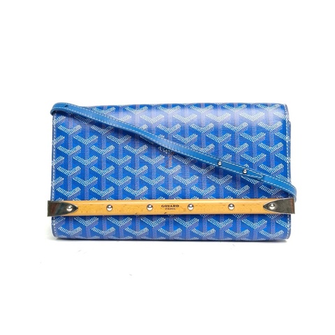 GOYARD 藍色PVCMonteCarlo肩背包