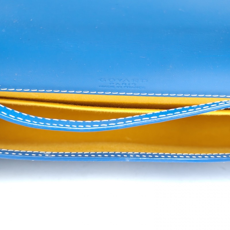 GOYARD 藍色PVCMonteCarlo肩背包-4