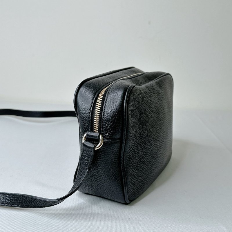 GUCCI SOHO牛皮流蘇相機包-5