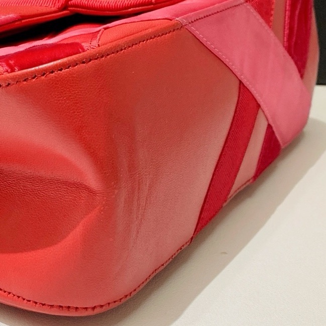 Chanel香奈兒限量款2.55小號，24開 獨特拼接設計  尺寸：24*16 附件:塵袋 卡-8