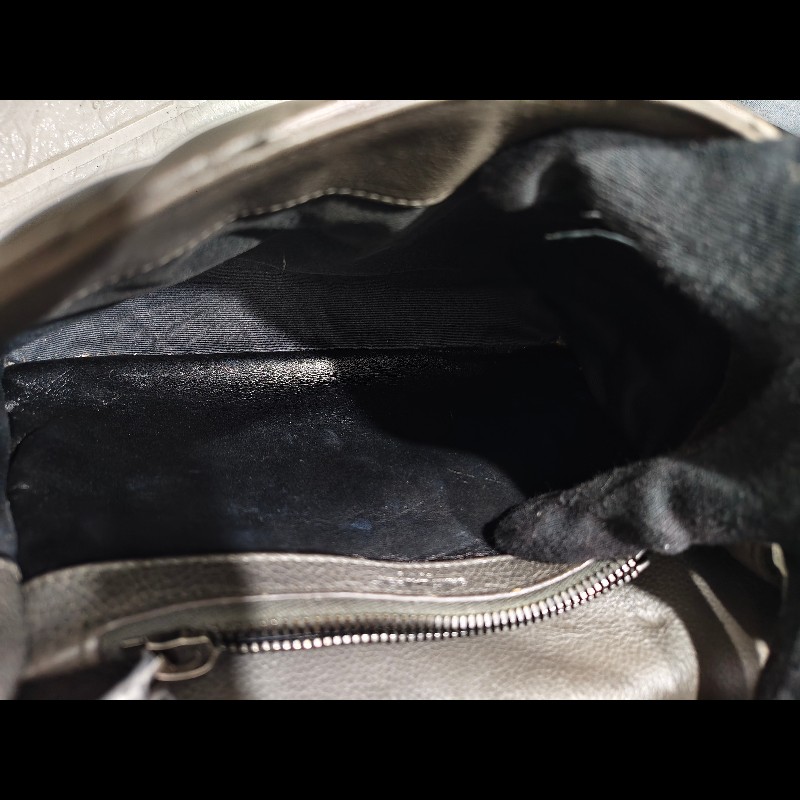 【YSL】 聖羅蘭經典郵差包/鏈條包/象灰-20