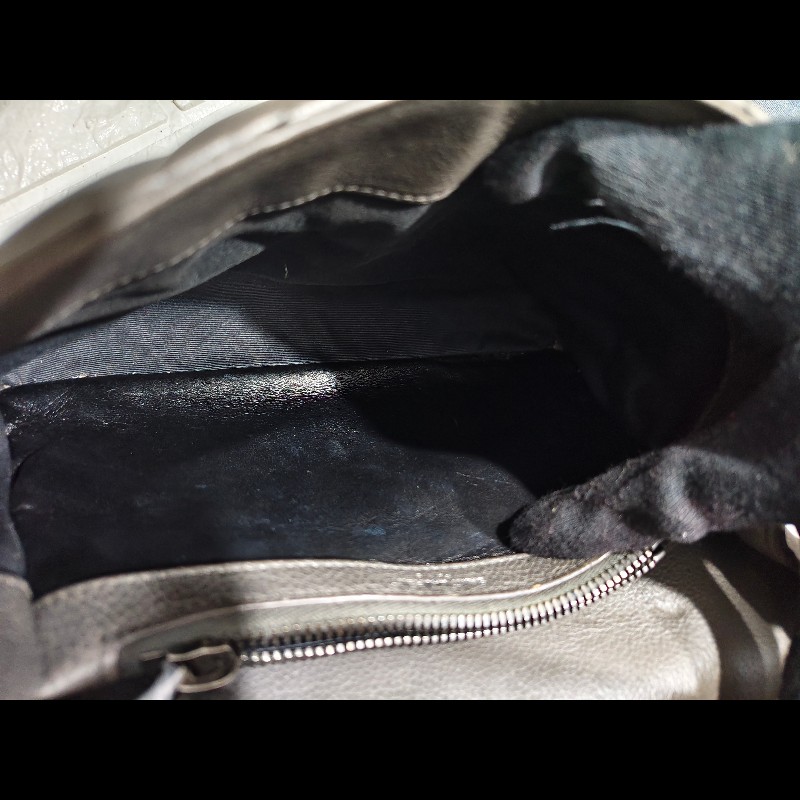 【YSL】 聖羅蘭經典郵差包/鏈條包/象灰-22