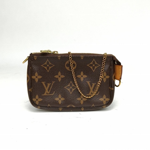 LOUIS VUITTON PochetteAccessoiresMini小麻將包老花PVC2021